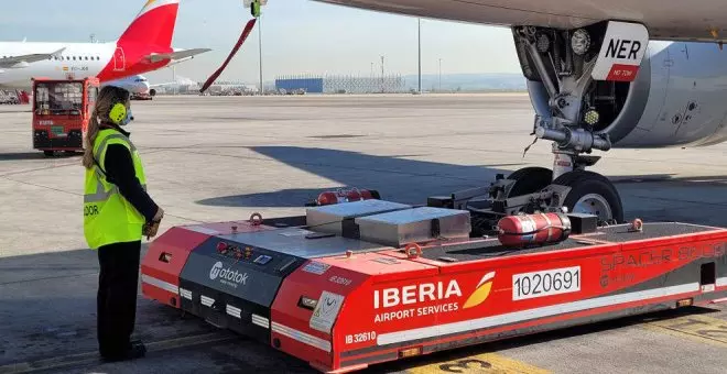 Sigue adelante la huelga en Iberia durante la festividad de Reyes