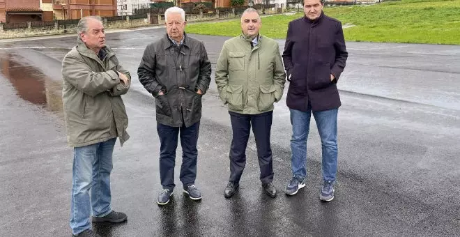 Fomento ejecuta el arreglo del camino de La Audiencia y un nuevo aparcamiento y recinto en San Miguel de Meruelo