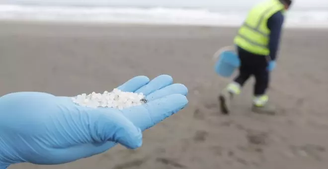 El desastre ecológico de los pellets, en imágenes