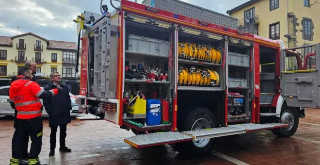 El Parque de Bomberos incorpora un vehículo autobomba de 3.000 litros de capacidad