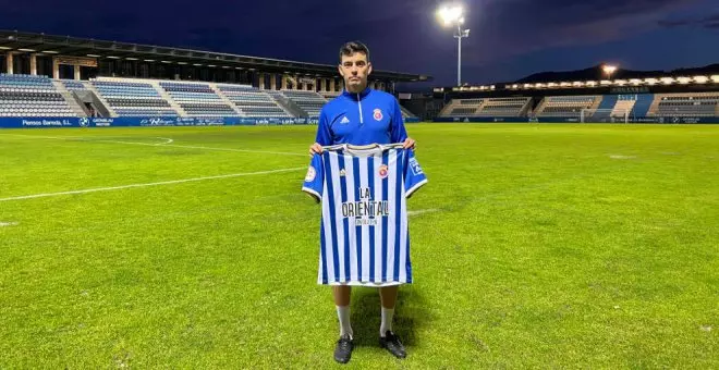 Edu Bedia regresa a Cantabria para defender el escudo de la RS Gimnástica