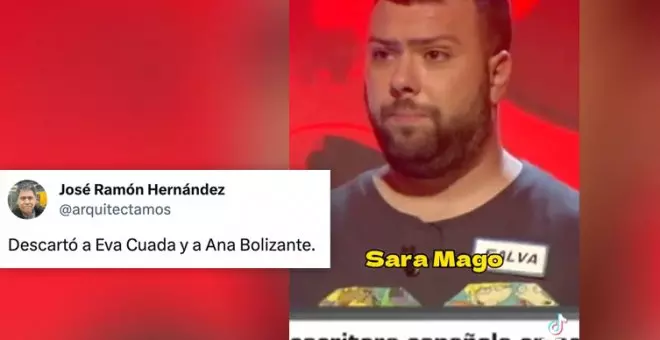 "Te diría Sara Mago": la épica metedura de pata de un concursante de la tele