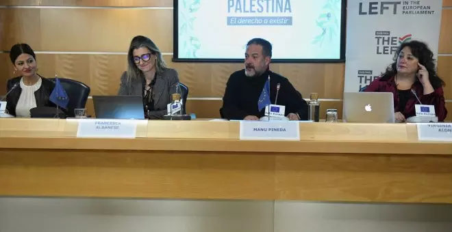 Virginia Pérez Alonso interviene en el acto "Palestina, el derecho a existir"