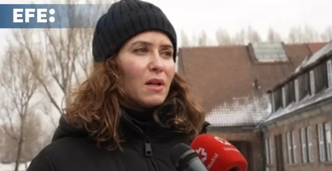 Isabel Díaz Ayuso visita campo de exterminio de Auschwitz en su segundo día en Polonia