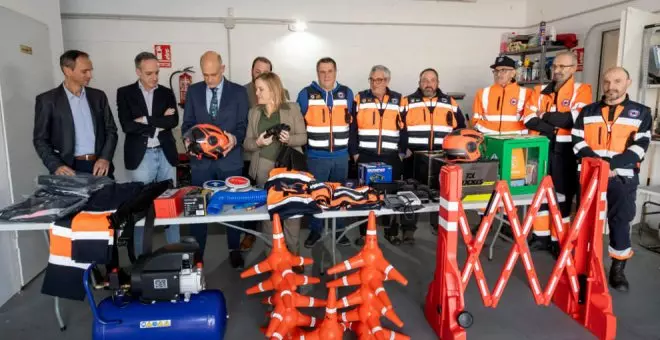 Nuevo material y equipamiento a la agrupación de Protección Civil