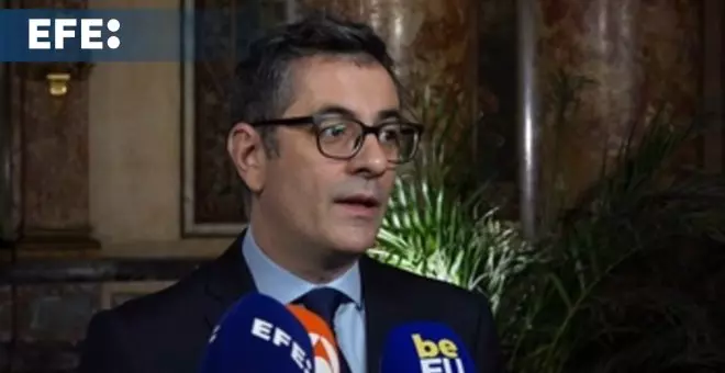 Declaraciones de Félix Bolaños a su llegada al consejo informal de ministros de Justicia de la UE