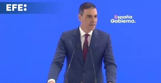 Sánchez: los datos evidencian que 2023 fue un año "formidable" para el empleo