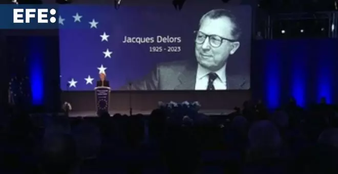 La Comisión Europea despidió este miércoles a Jacques Delors