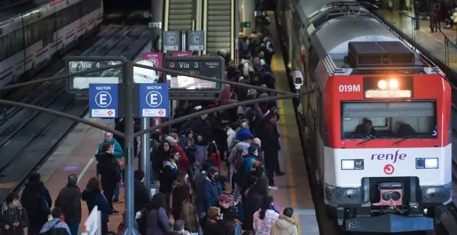 Huelga en Renfe y Adif en Madrid: horarios, duración y servicios mínimos