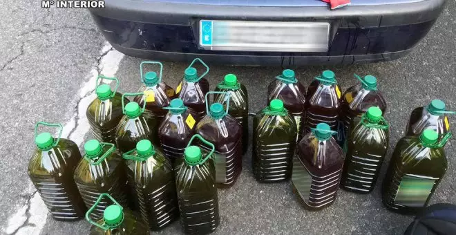 Detenidos en Cantabria tres jóvenes por robar 20 garrafas de aceite de oliva por valor de 700 euros