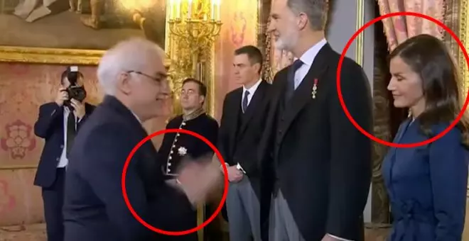 El nuevo saludo del embajador de Irán a la reina Letizia que la ha dejado con esta cara