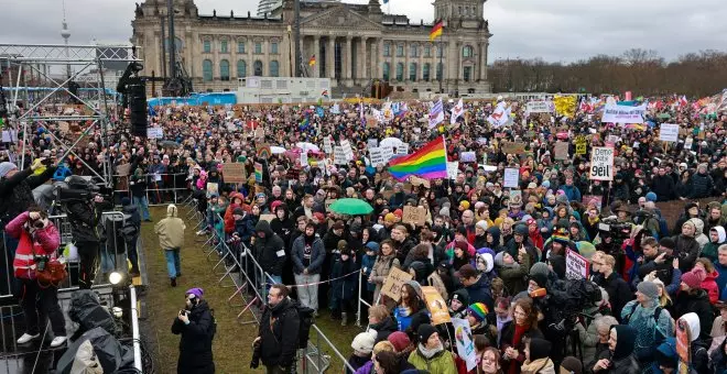 Más de 150.000 personas se manifiestan en Berlín contra la ultraderecha