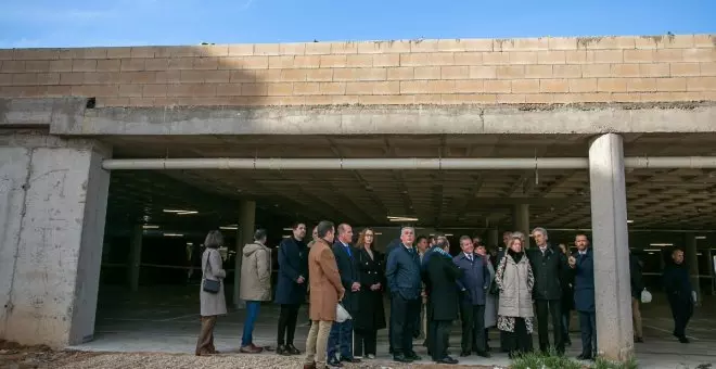 Comienzan las obras en el edificio de Las Cristinas en el futuro campus universitario de Guadalajara