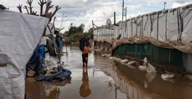 El invierno más duro para los refugiados sirios en el norte del Líbano