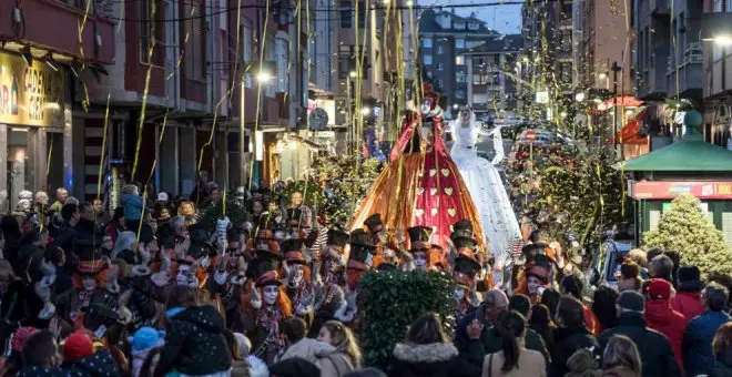 Carnaval "de récord", con 800 participantes en el desfile y 10.000 personas en la calle