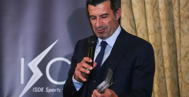 El tuit de Luis Figo en defensa de Rafa Nadal que podría haber firmado un trol de internet