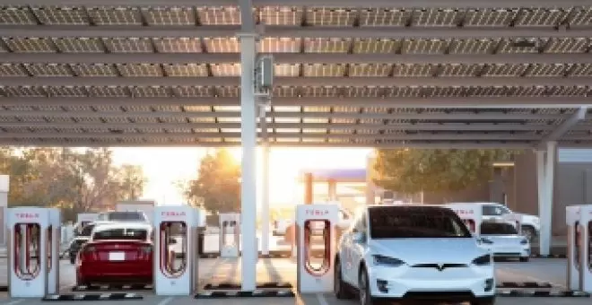 Así será la estación de carga más imponente de Tesla y que dejará a todas las demás en ridículo