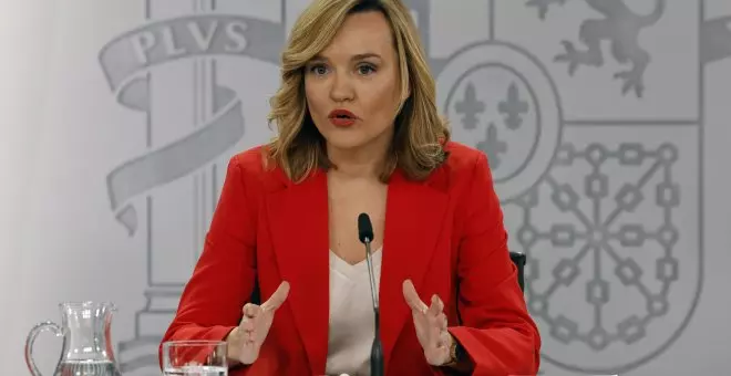 Pilar Alegría: "Pedro Sánchez es presidente y Alberto Núñez Feijóo sigue en la oposición"