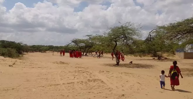 Guerra del viento en La Guajira colombiana