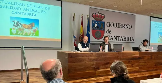 Palencia informa al sector del Plan de Sanidad Animal del Gobierno de Cantabria para 2024