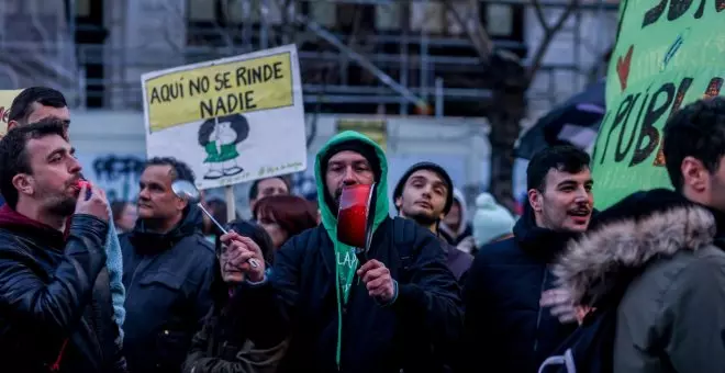 El movimiento en defensa de la educación pública se moviliza contra Ayuso con tres días de huelga