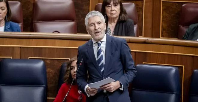 La abstención de Junts y Podemos hace que prospere en el Congreso la reprobación del PP a Marlaska