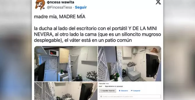 "He visto agujeros de tortura con más comodidades": la oferta de 'piso' en Madrid que indigna a todo el mundo