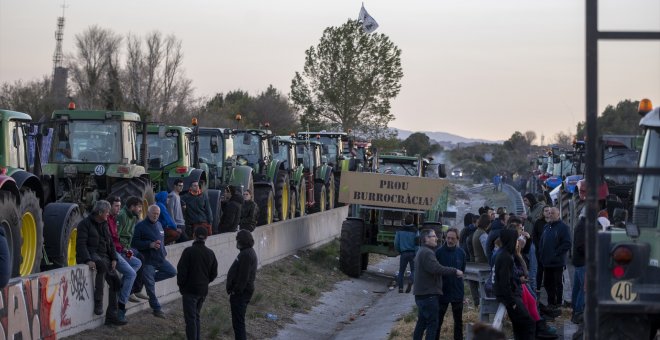 La revuelta campesina catalana que lucha por un cambio del actual modelo agroalimentario