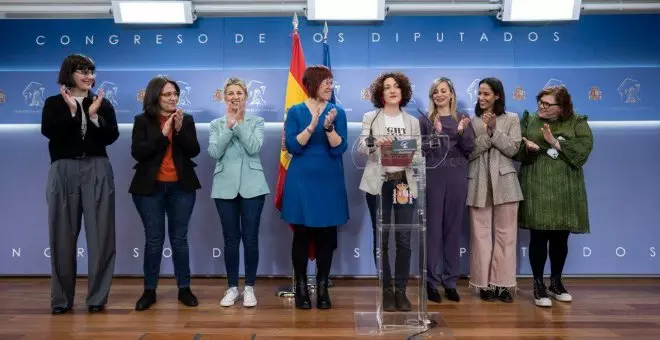 Sumar se desmarca del Ministerio de Igualdad y propone blindar el aborto en la Constitución