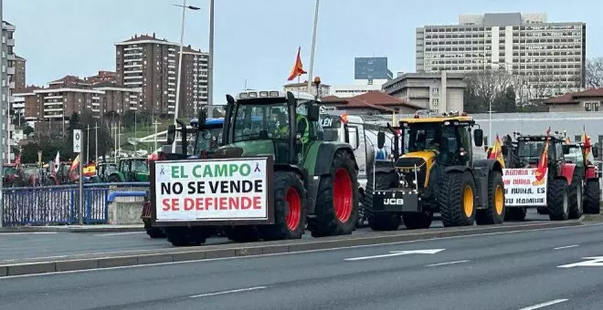 Agricultores de Castilla y León denunciarán la situación "insostenible" del cereal este lunes en el Puerto de Santander