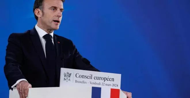 Macron: "El grupo que asumió la masacre en Moscú estuvo detrás de tentativas en Francia"