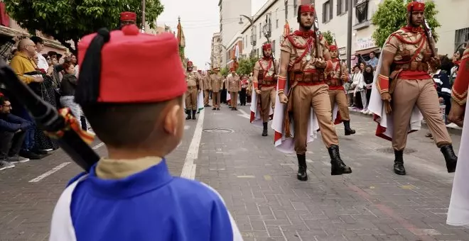 La Subdelegación del Gobierno abre un expediente informativo a la Cofradía de Málaga que exhibió símbolos franquistas