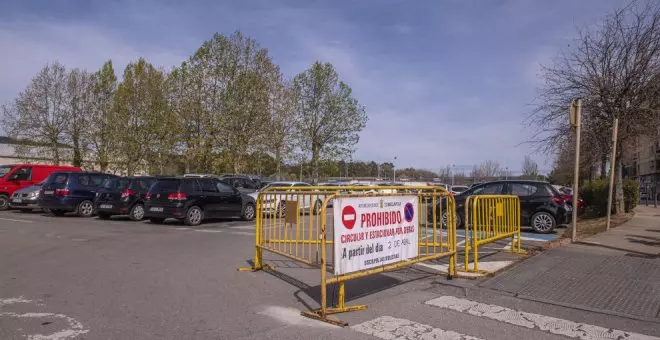 Cerrado al público el aparcamiento de La Carmencita a partir del día 2 de abril por obras