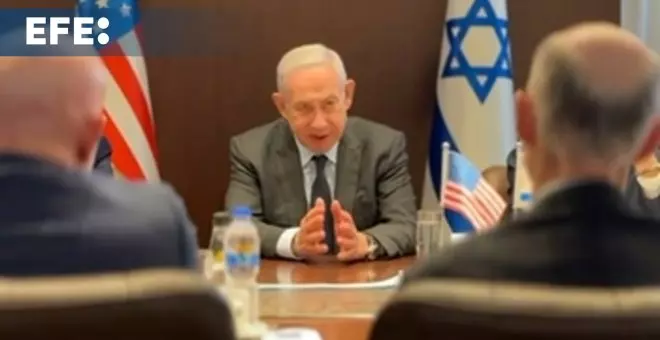 Netanyahu se reúne con el senador estadounidense Rick Scott tras la resolución de alto el fuego del Consejo de Seguridad