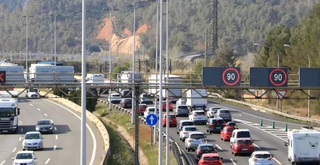 La fi dels peatges dispara els accidents a l'AP-7: gairebé 500 entre gener i agost, un 28% més que el 2019