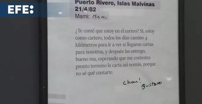 Diarios, revistas y cartas, otra forma de contar la guerra de Malvinas