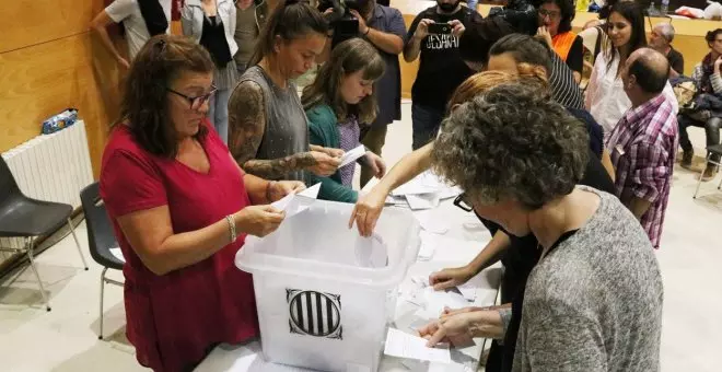 El progressiu retorn de gran part de l'independentisme al referèndum acordat amb l'Estat