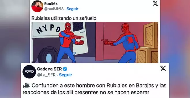 "España es un país mágico. Por poco no detienen a ese señor por calvo": cachondeo al confundir a otro hombre con Rubiales