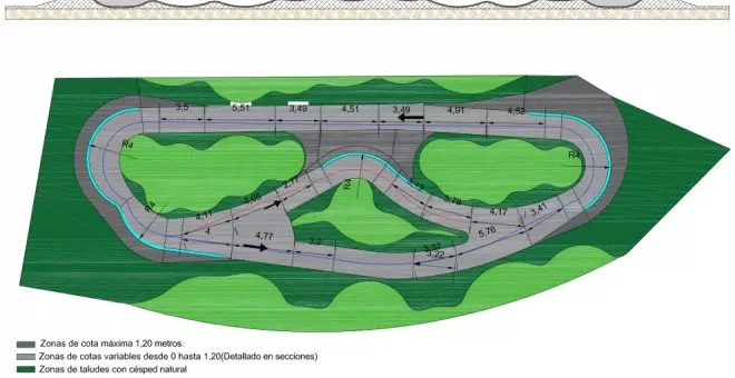 Hinojedo contará con una pista de pump track