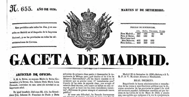 El BOE contra la Gaceta de Madrid