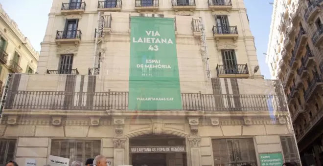 Una vintena d'entitats reclamen que la prefectura de la Via Laietana de Barcelona sigui "només un lloc de memòria"