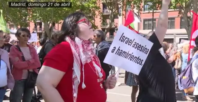 Ochenta ciudades españolas claman en la calle contra la guerra en Gaza y en solidaridad con el pueblo palestino