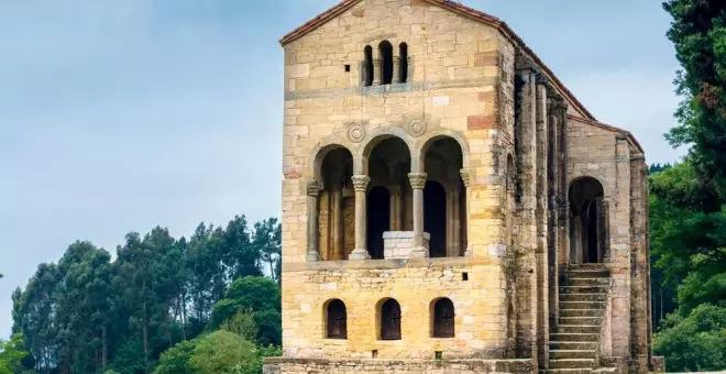 Santa María del Naranco podría haber sido la "pirámide" de Ramiro I