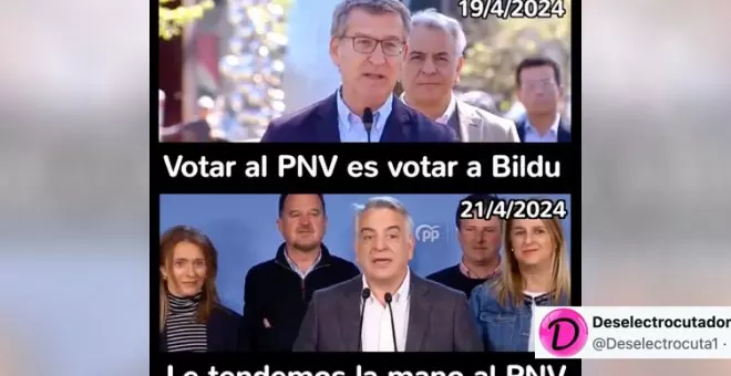 El escandaloso cambio de opinión del PP sobre el PNV en dos días: "Son la incongruencia con patas"