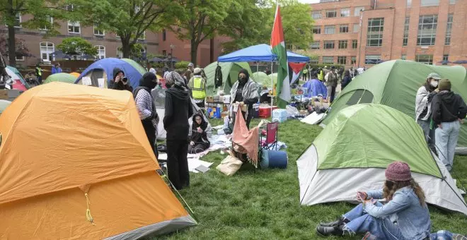 La represión de las protestas expande el movimiento estudiantil propalestino en EEUU