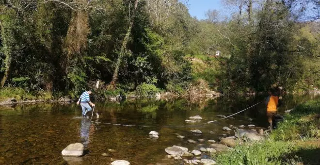 Cerca de un millar de voluntarios inspeccionarán en mayo un centenar de tramos de río en Cantabria