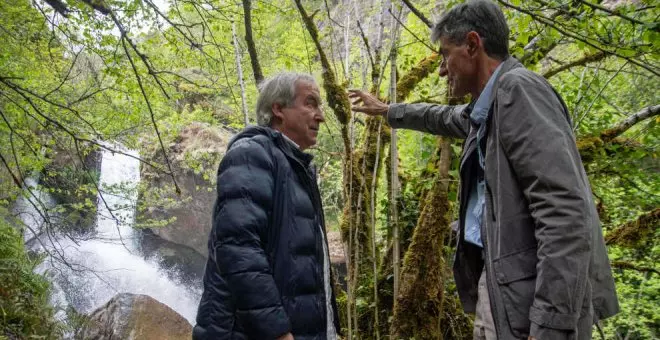 Realizada una senda peatonal en Cosgaya para acceder a su mirador y a la cascada de las cuevas del Vejo