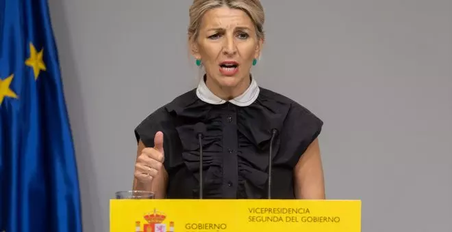 Díaz exige pasar de la reflexión a atacar los problemas en vivienda, derogar la ley mordaza y renovar el CGPJ