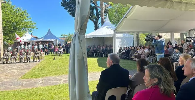 Los vecinos homenajean a Pedro Velarde