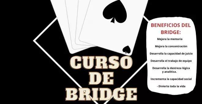 El centro cultural 'El Pedral' acogerá todos los viernes durante tres meses un taller gratuito de 'bridge'